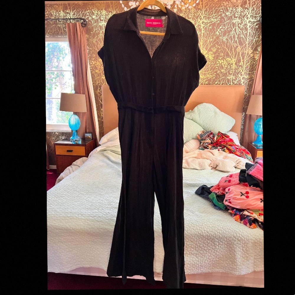 Black jumpsuit